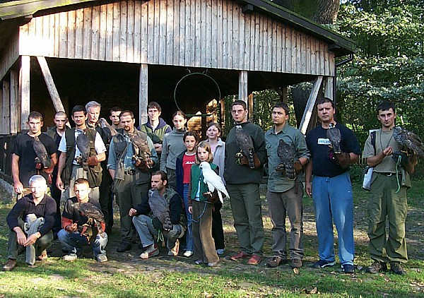 Kurs sokolniczy - Czempiń 2004